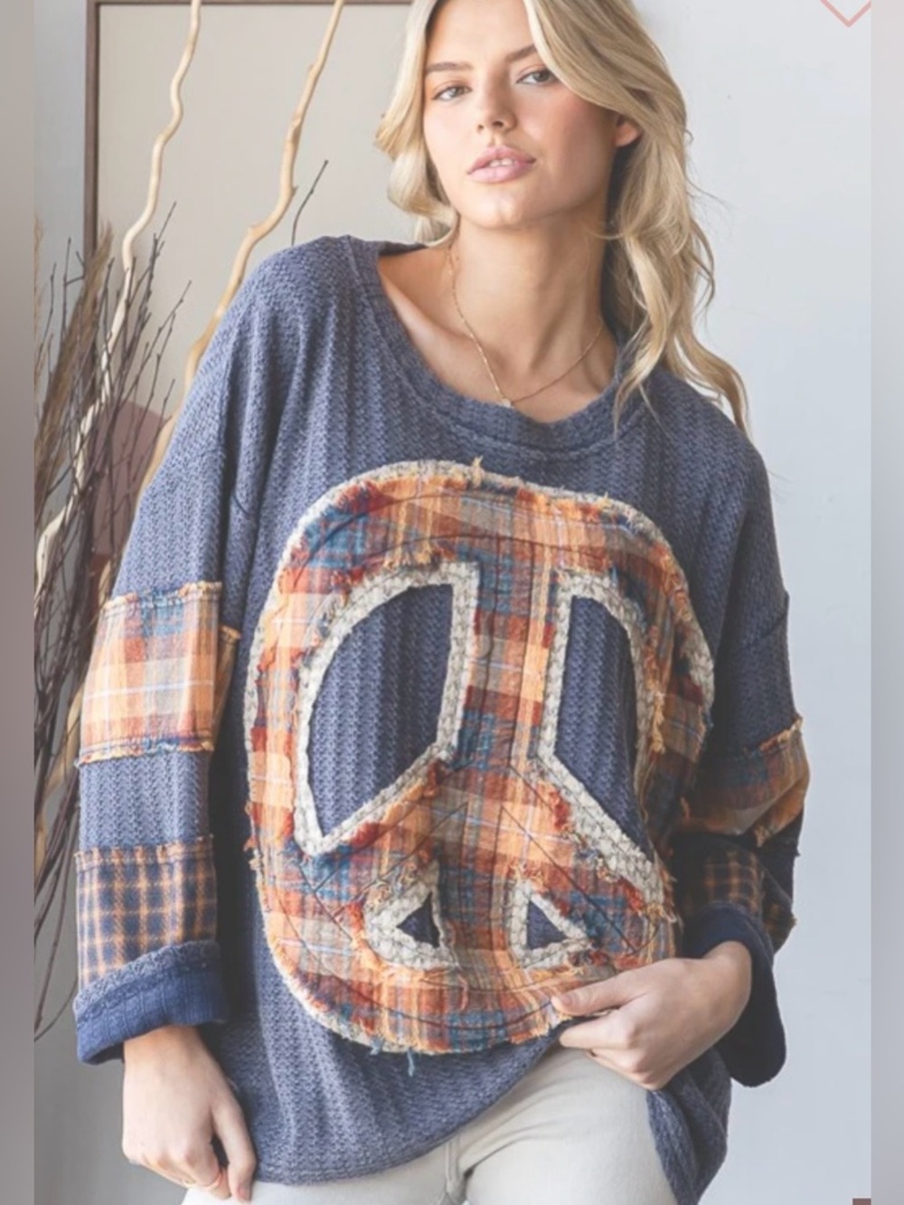 Oli & Hali Peace Top